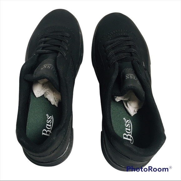 NEW G.H. BASS & CO. Slip-On Laced Shoe Boy's Size 3 Kid's Medium Width Black NIB - Picture 4 of 16